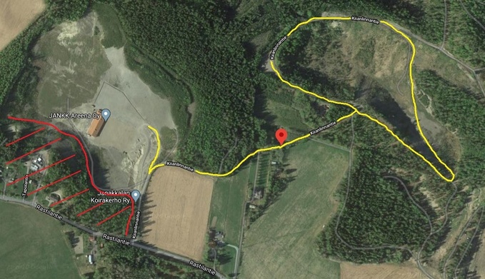 Längerer Aufwärmelauf